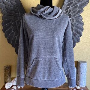 Desires Cowl Neck With Zipper Sweatshirt Sweater